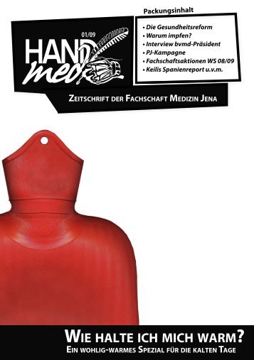 WIE HALTE ICH MICH WARM - Fachschaft Medizin der FSU Jena