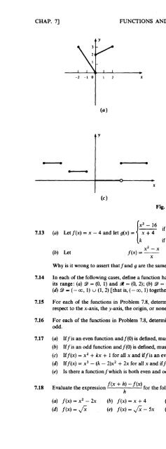 Schaum's Outline of Theory and Problems of Beginning Calculus