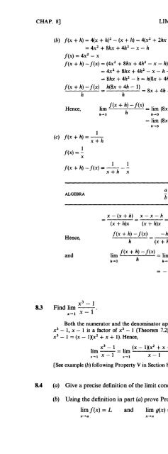 Schaum's Outline of Theory and Problems of Beginning Calculus