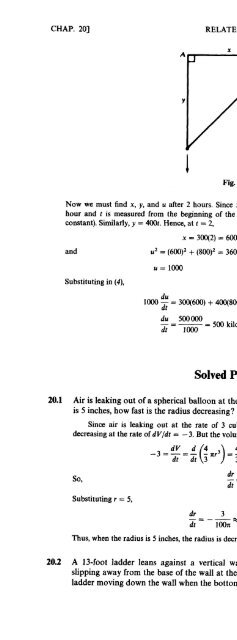 Schaum's Outline of Theory and Problems of Beginning Calculus