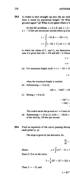 Schaum's Outline of Theory and Problems of Beginning Calculus