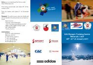 EJU Olympic Training Centre Mittersill / AUT 08th -21st of January ...