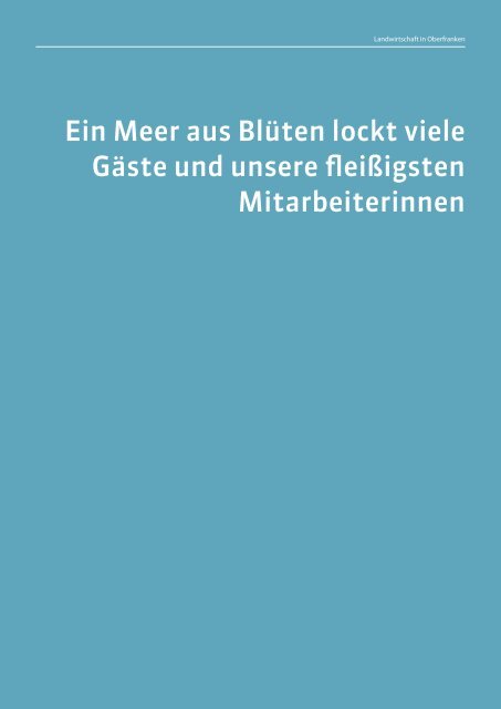 der Stolz unserer Landwirte! - Genussregion Oberfranken