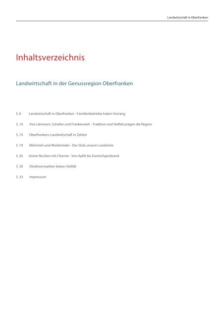 der Stolz unserer Landwirte! - Genussregion Oberfranken