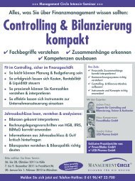Controlling und Bilanzierung kompakt - Management Circle AG