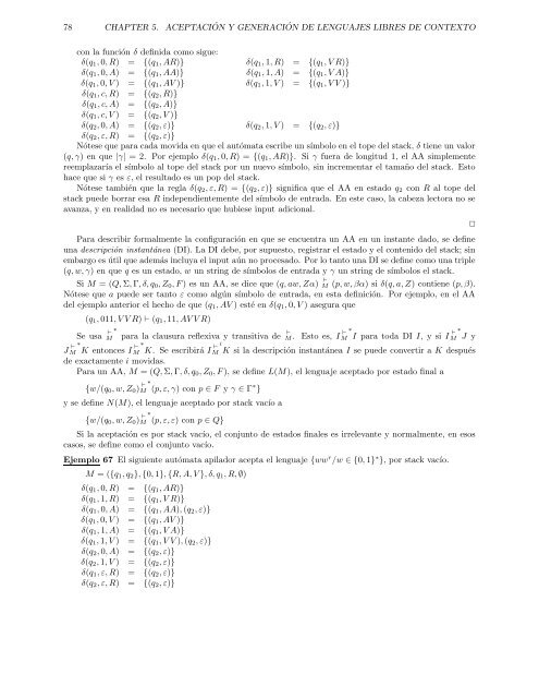 TeorÂ´Ä±a de AutÃ³matas y Lenguajes Formales