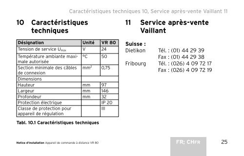 DE; AT; CH; FR - Vaillant