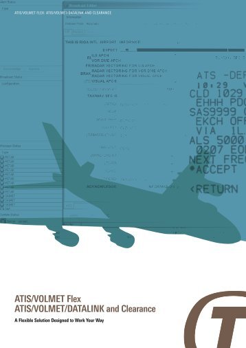 ATIS/VOLMET Flex ATIS/VOLMET/DATALINK and Clearance - Terma