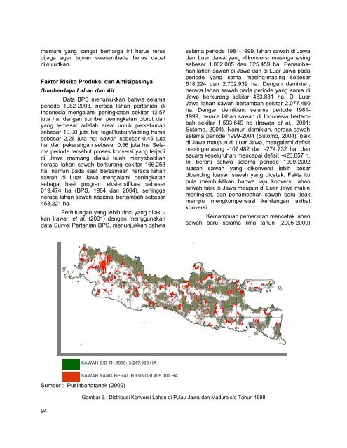 Indikator Makro Sektor Pertanian Indonesia - Pusat Sosial Ekonomi ...