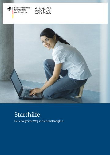 Starthilfe Der erfolgreiche Weg in die Selbständigkeit (pdf, 3775 KB