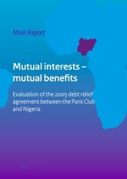 Mutual interests â mutual benefits - Organisation for Economic Co ...