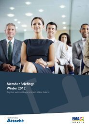 Member Briefings Winter 2012 - EMA