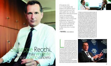 Intervista a Giuseppe Recchi - Torino Magazine