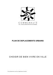 plan de deplacement urbain de l'agglomeration ... - le Grand Dijon