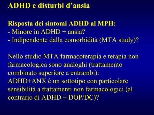 ADHD e diagnosi differenziale - Masi - Aidai