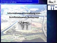 Informationsveranstaltung zum Schiffshebewerk ... - Blaues Band