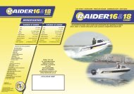 Download brouchure - Raider Boats UK
