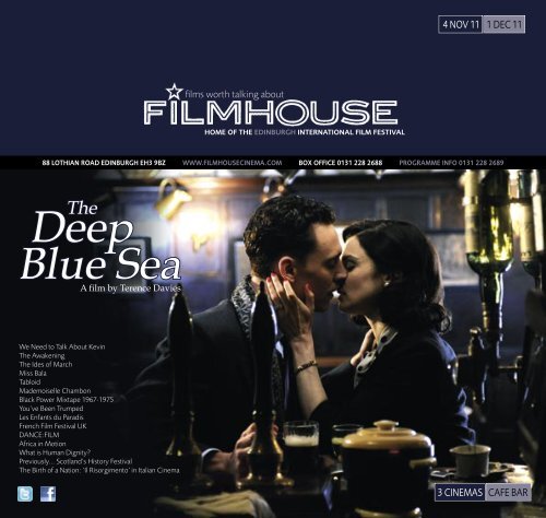 Deep Blue Sea - Filmhouse Cinema Edinburgh