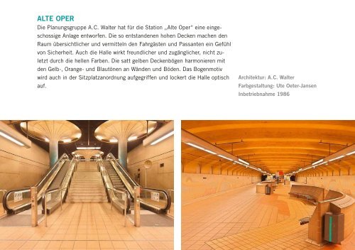 Stationskunst in Frankfurt - VGF