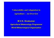 Vulnerability and Adaptation in Agriculture – An Overview ... - adagio