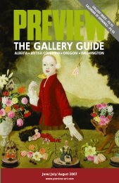 Preview, the Gallery Guide | JuneâAugust, 2007