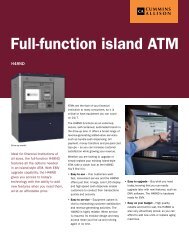 Full-function island ATM-H46N - Cummins-Allison