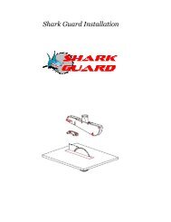 Shark Guard Installation