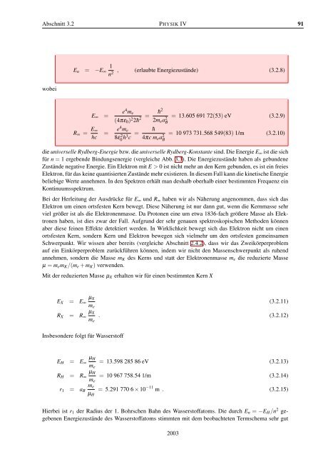 Vorlesungsskript Physik IV - Walther MeiÃƒÂŸner Institut - Bayerische ...