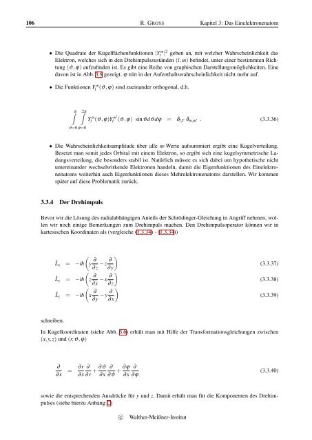 Vorlesungsskript Physik IV - Walther MeiÃƒÂŸner Institut - Bayerische ...