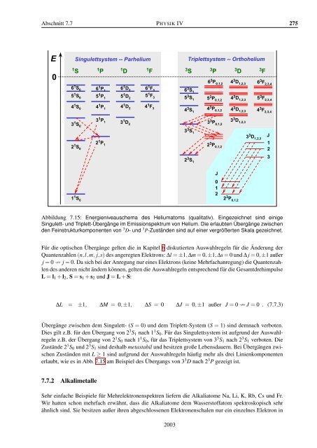 Vorlesungsskript Physik IV - Walther MeiÃƒÂŸner Institut - Bayerische ...