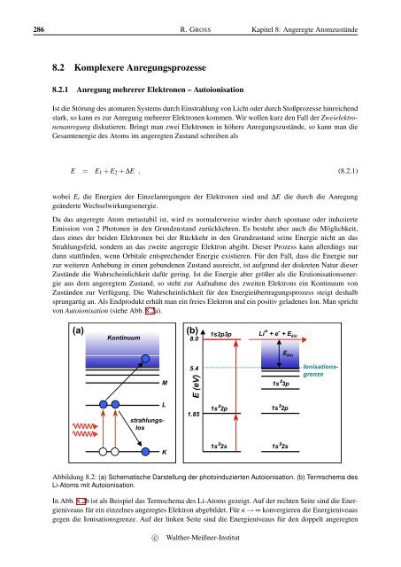 Vorlesungsskript Physik IV - Walther MeiÃƒÂŸner Institut - Bayerische ...