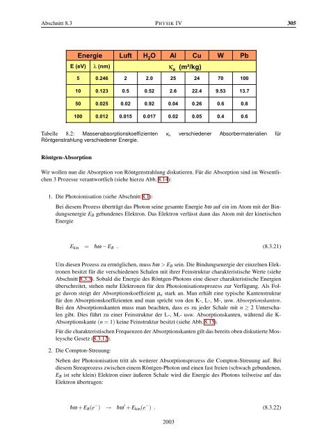 Vorlesungsskript Physik IV - Walther MeiÃƒÂŸner Institut - Bayerische ...