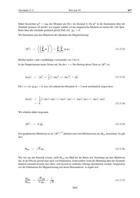 Vorlesungsskript Physik IV - Walther MeiÃƒÂŸner Institut - Bayerische ...