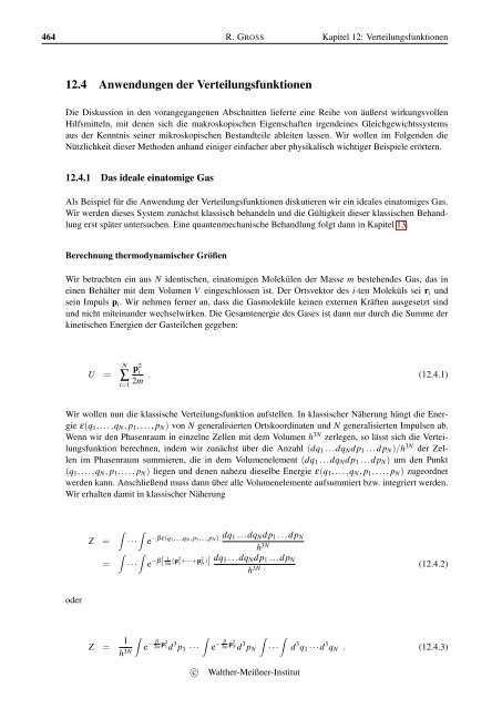 Vorlesungsskript Physik IV - Walther MeiÃƒÂŸner Institut - Bayerische ...