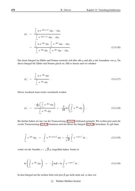 Vorlesungsskript Physik IV - Walther MeiÃƒÂŸner Institut - Bayerische ...