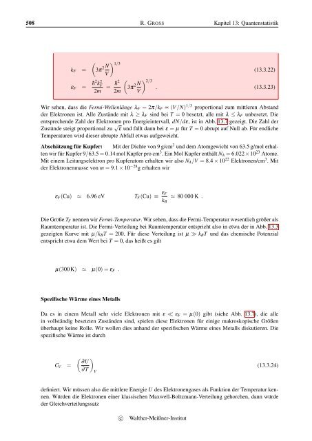 Vorlesungsskript Physik IV - Walther MeiÃƒÂŸner Institut - Bayerische ...