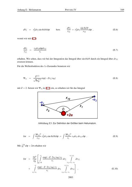 Vorlesungsskript Physik IV - Walther MeiÃƒÂŸner Institut - Bayerische ...