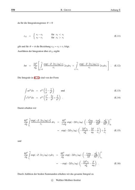 Vorlesungsskript Physik IV - Walther MeiÃƒÂŸner Institut - Bayerische ...