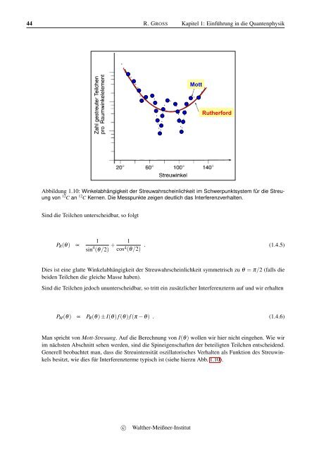 Vorlesungsskript Physik IV - Walther MeiÃƒÂŸner Institut - Bayerische ...