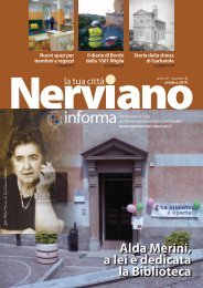 Anno IV - Numero 3 Ottobre 2010 - Comune di Nerviano