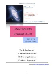 Universums byggstenar