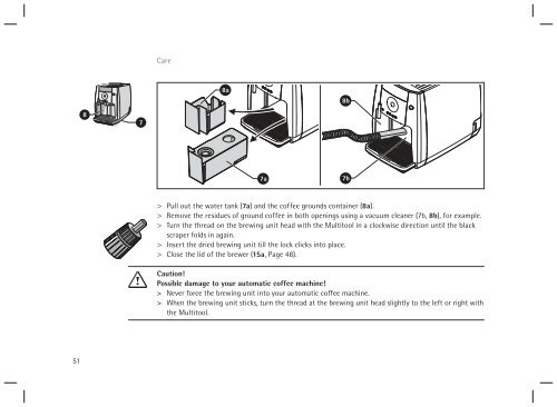 WMF 450 operating instructions