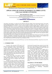 application of svpwm technique to three level voltage - The ...