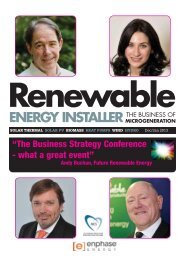 Renewable Heat Incentive scheme - Renewable Energy Installer