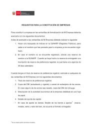 Requisitos para la Constitución de Empresas - CRECEmype