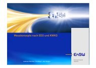 Messkonzepte nach EEG und KWKG - EnBW Energiegemeinschaft