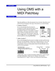 Using OMS with a MIDI Patchbay - House of Synth