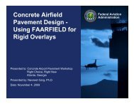 Concrete Airfield Pavement Design - Using FAARFIELD for g Rigid ...