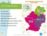 Intervention SCoT Grand-Douaisis