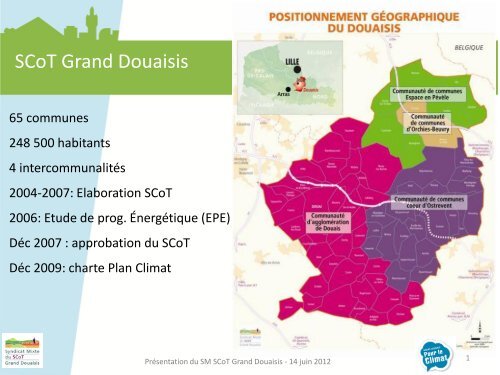 Intervention SCoT Grand-Douaisis